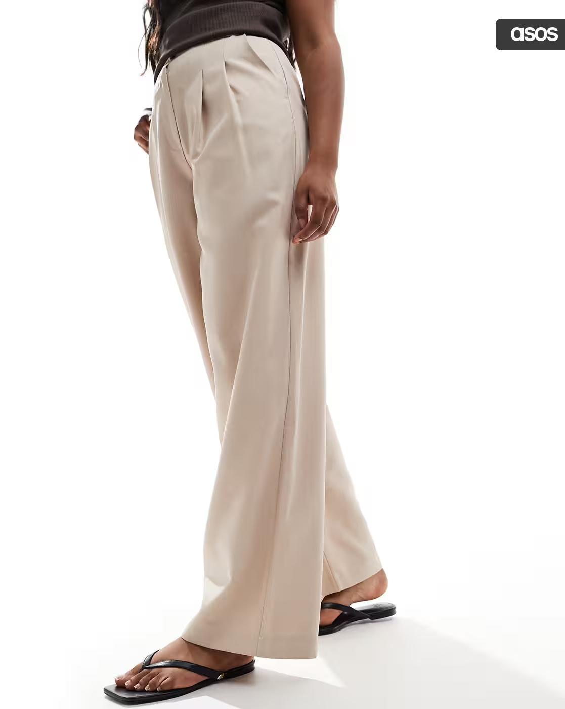 MISS WOMEN TROUSERS & PANT, TAUPE, UK 16