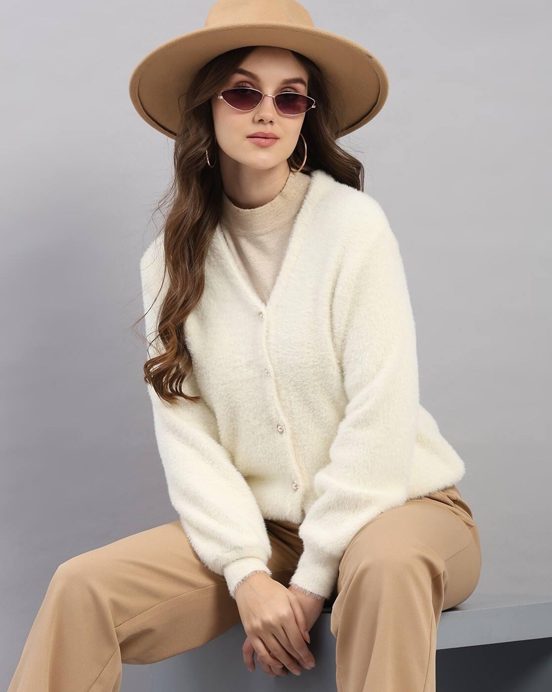 Women Self-Design Cardigan
