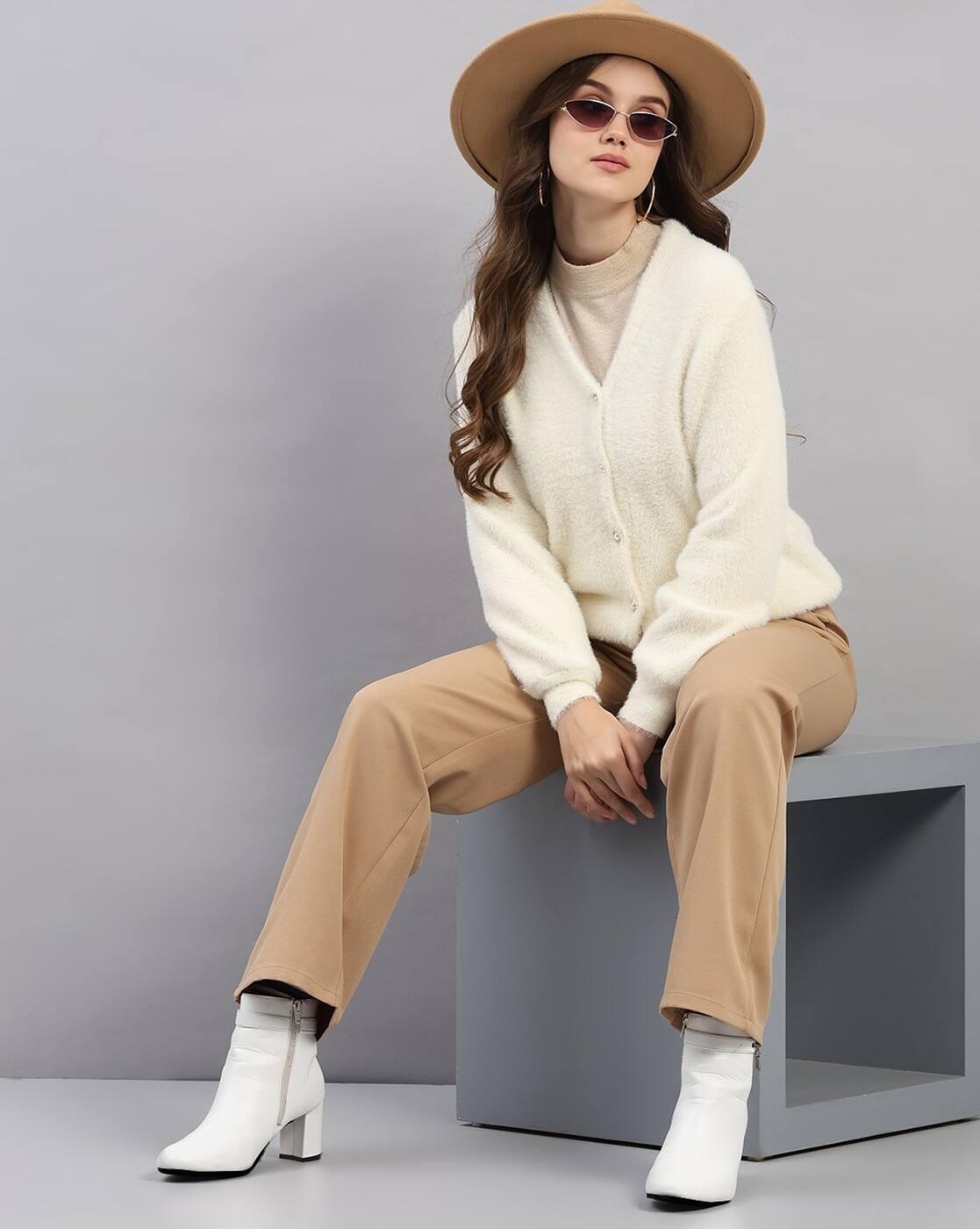 Women Self-Design Cardigan