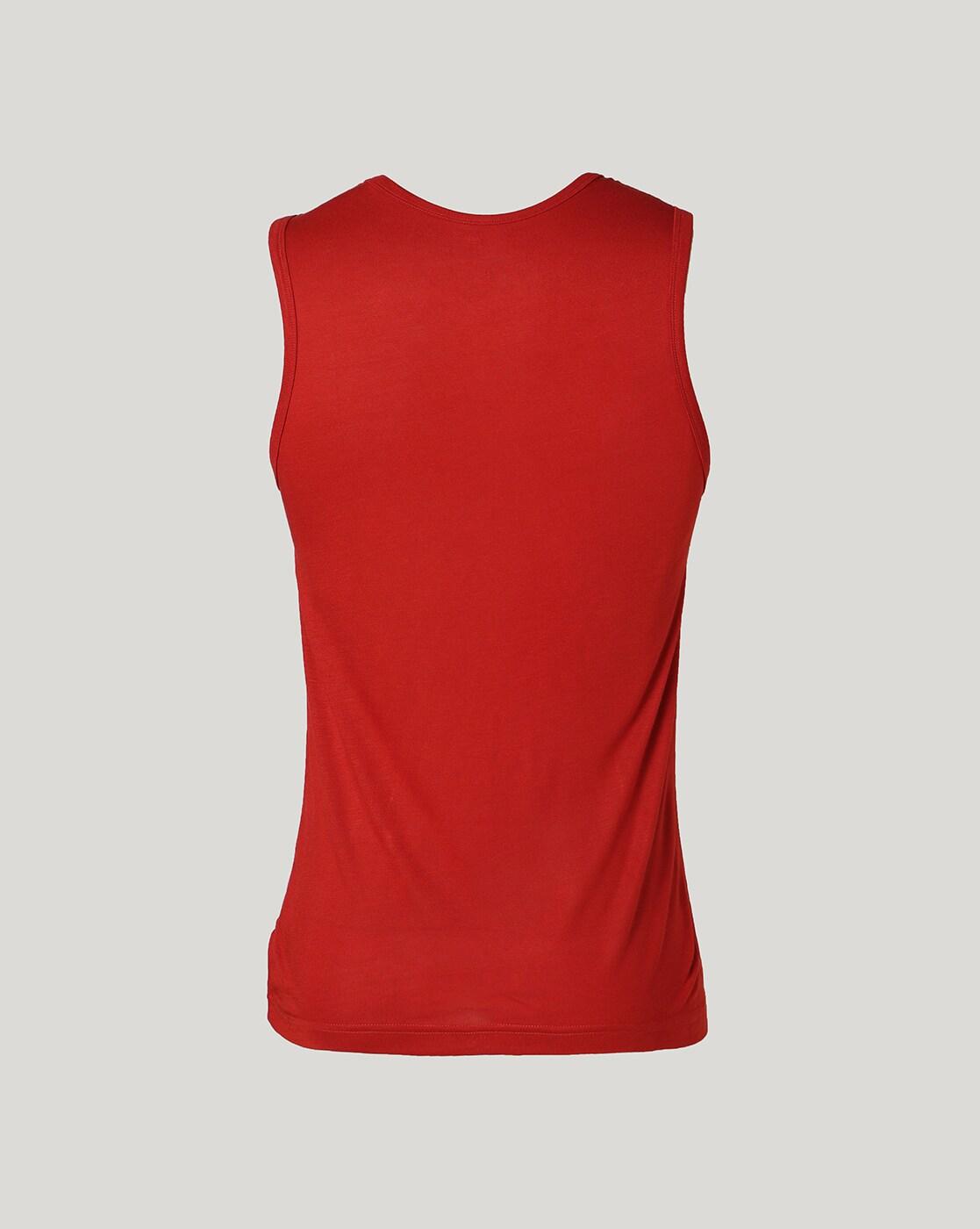 Superman Print Cotton Vest