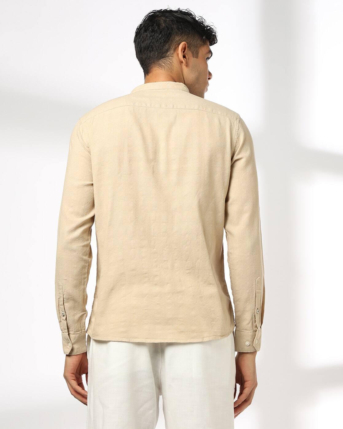 NP 06 FS BAND COLLAR WITHOUT, KHAKI, 44