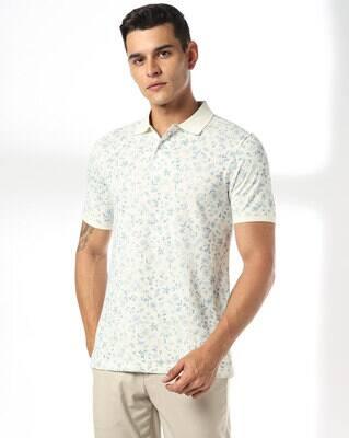 ULTIMATE AOP POLO 1, MEDIUM BLUE, S