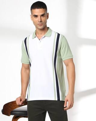 ULTIMATE STRIPER POLO 8, MINT, XL