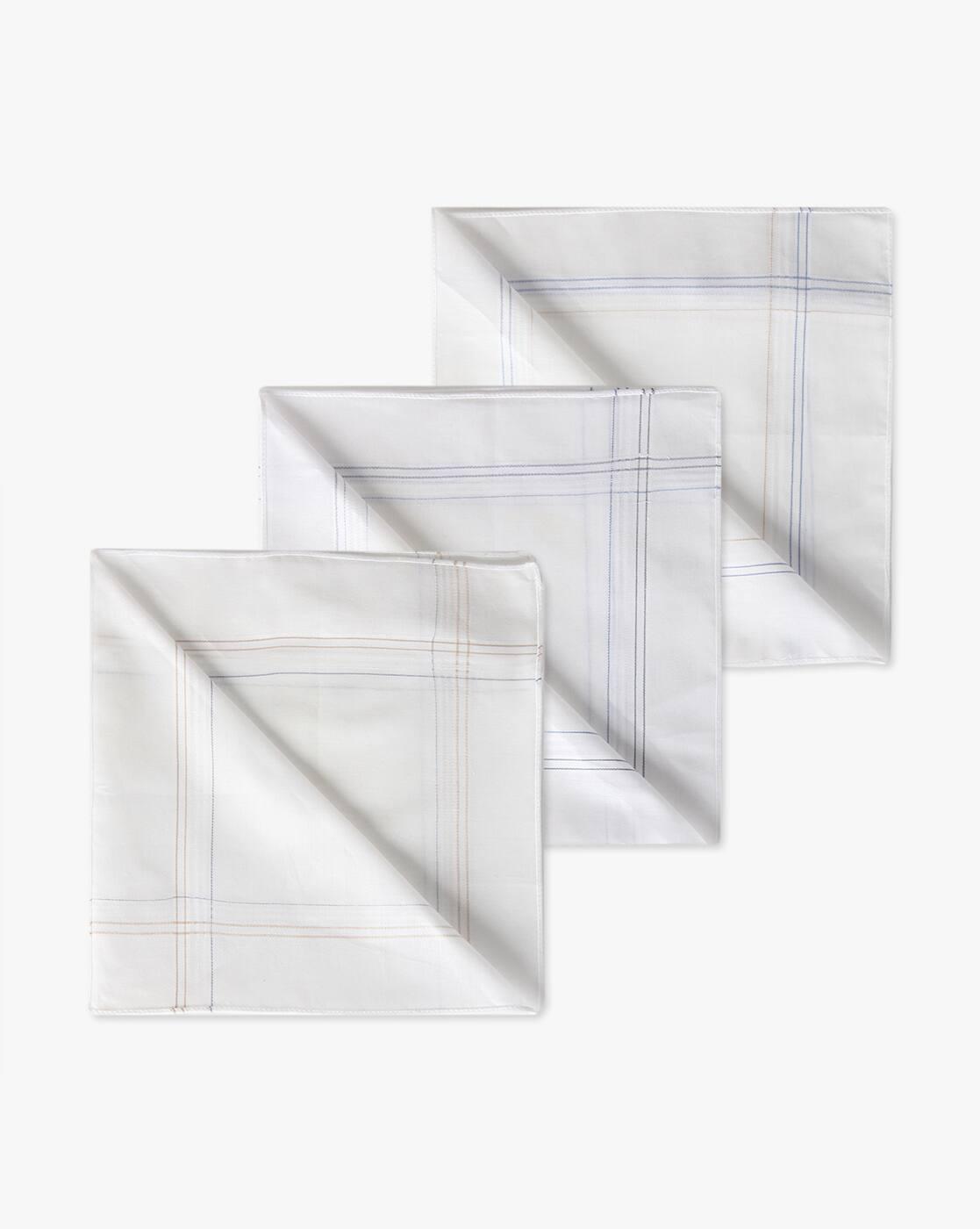 NW HANKY PO3, WHITE, FS