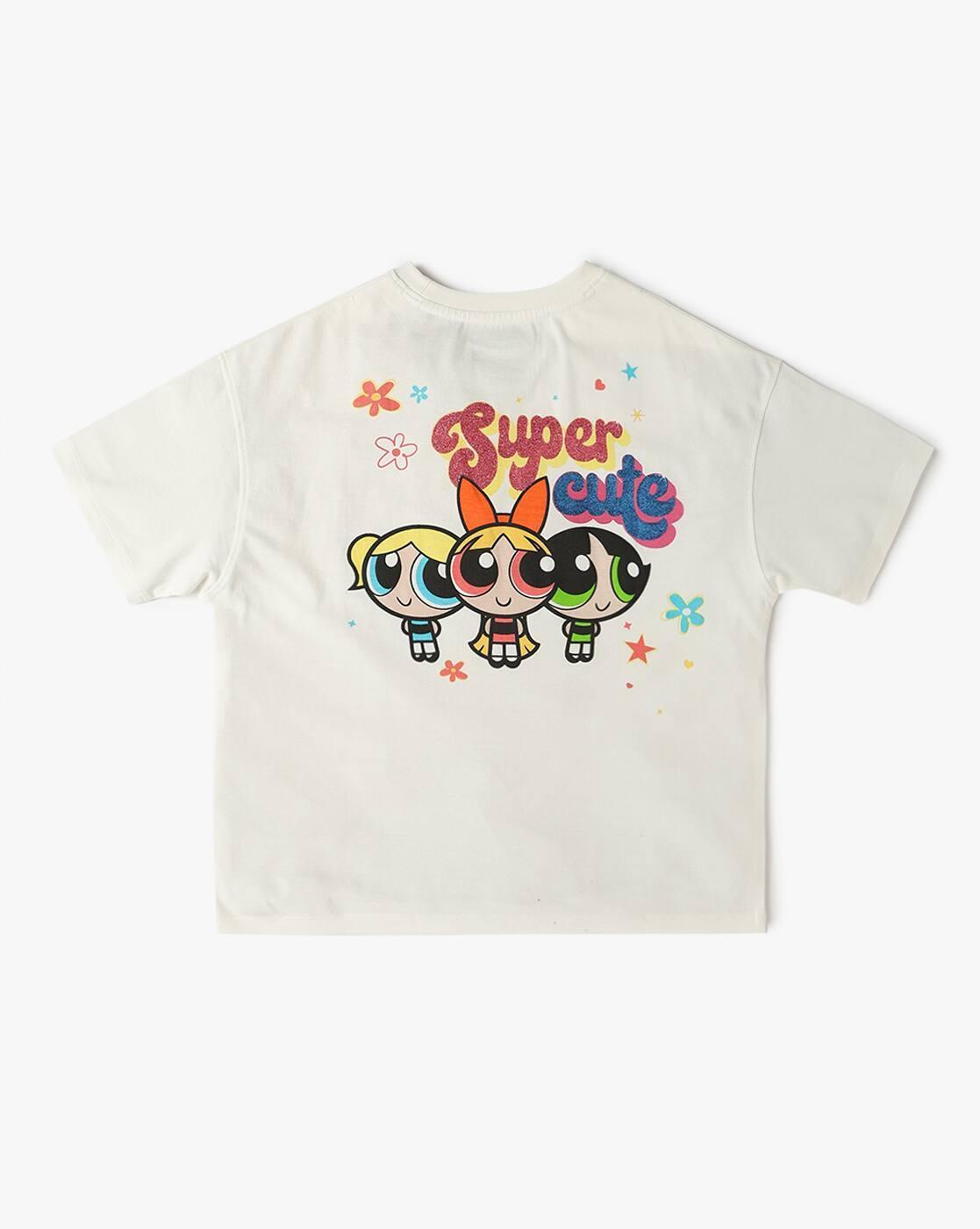 TOPS TSHIRTS, WHITE, 8-9Y