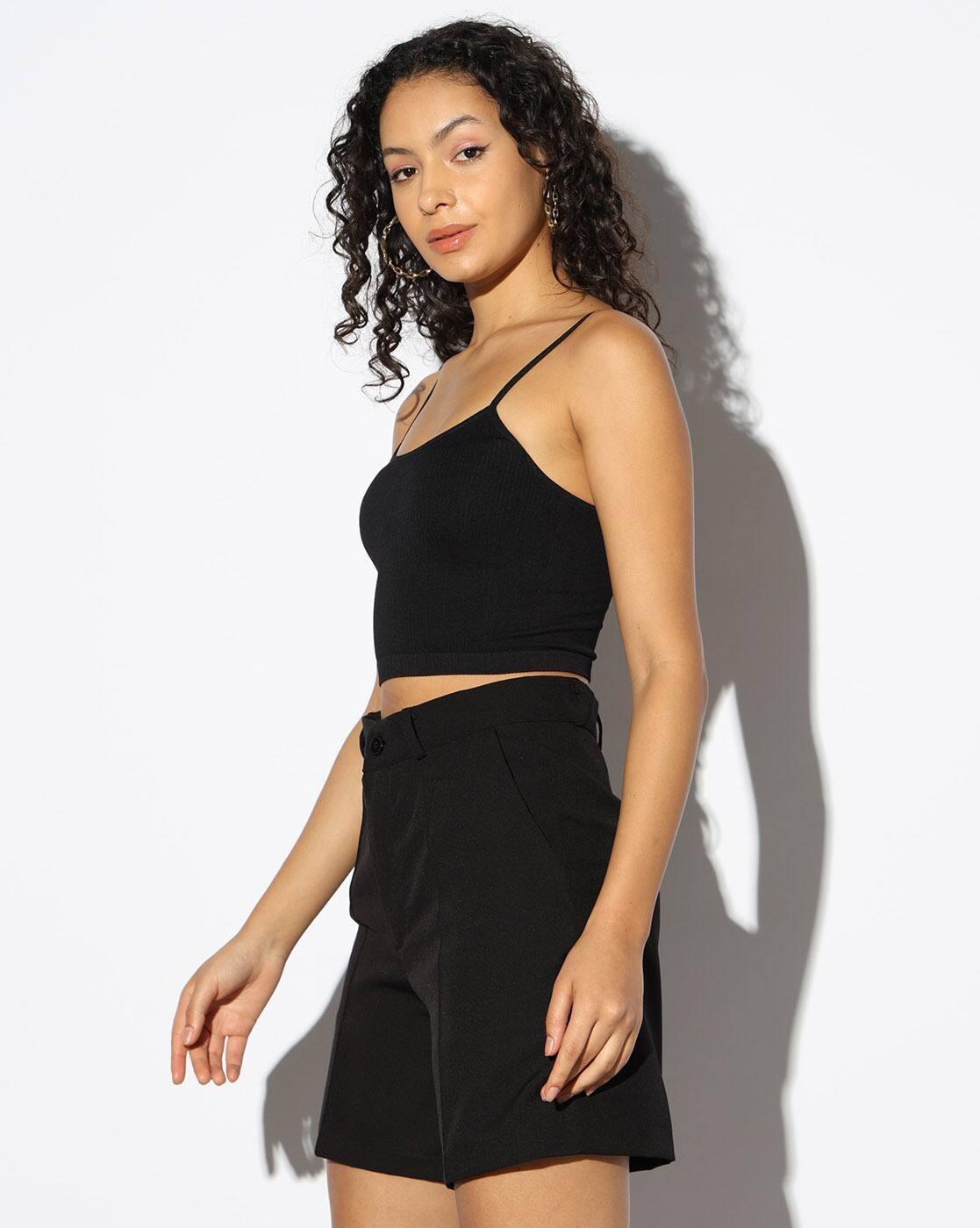 TOPWEAR TSHIRTS, BLACK CHARCOAL, M