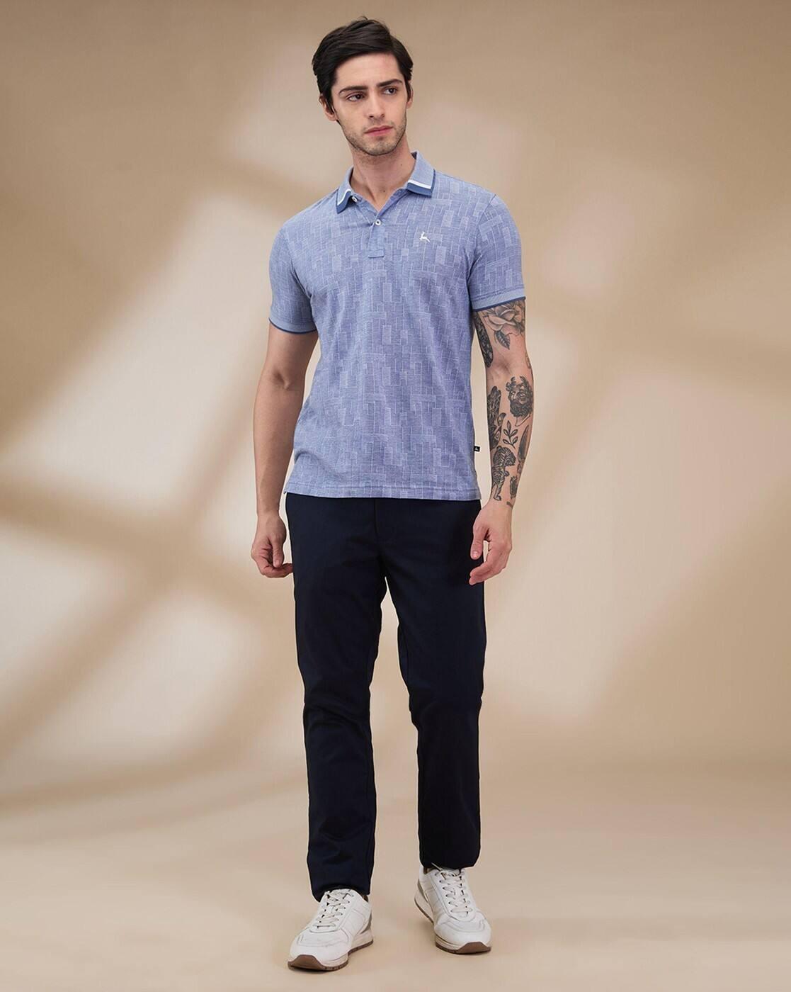 PARX Trouser XMTX03679-B8, Dark BLUE, 32