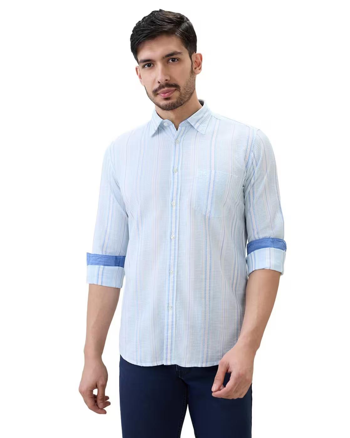 PARX,MENS CASUAL,BLUE