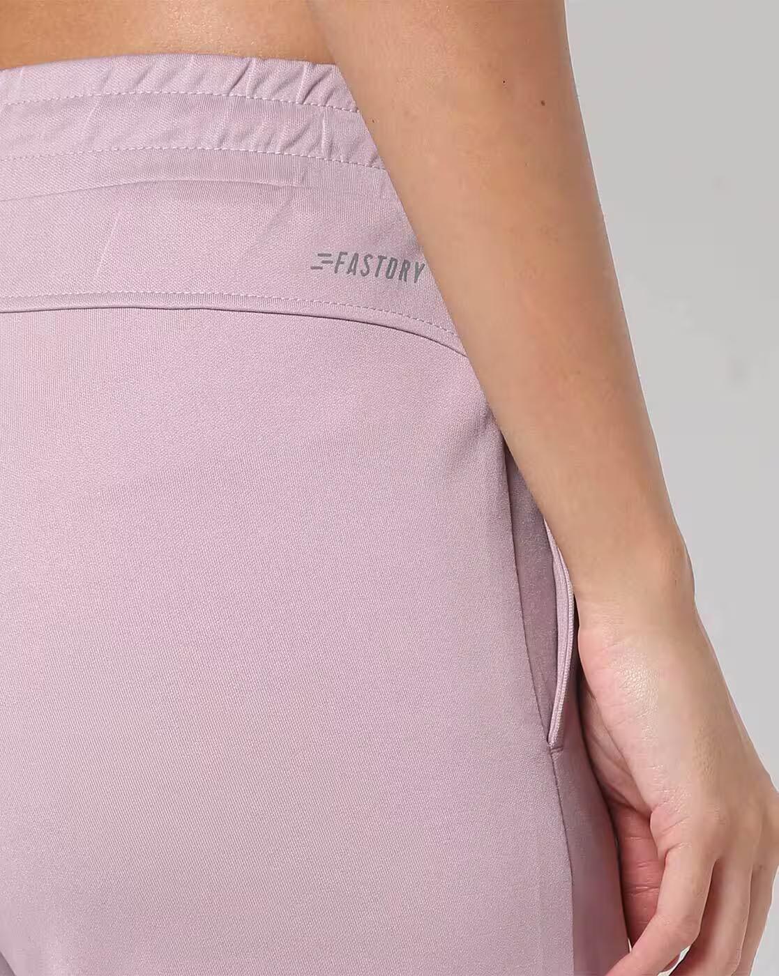 Basic Knit Trackpants, LILAC, M