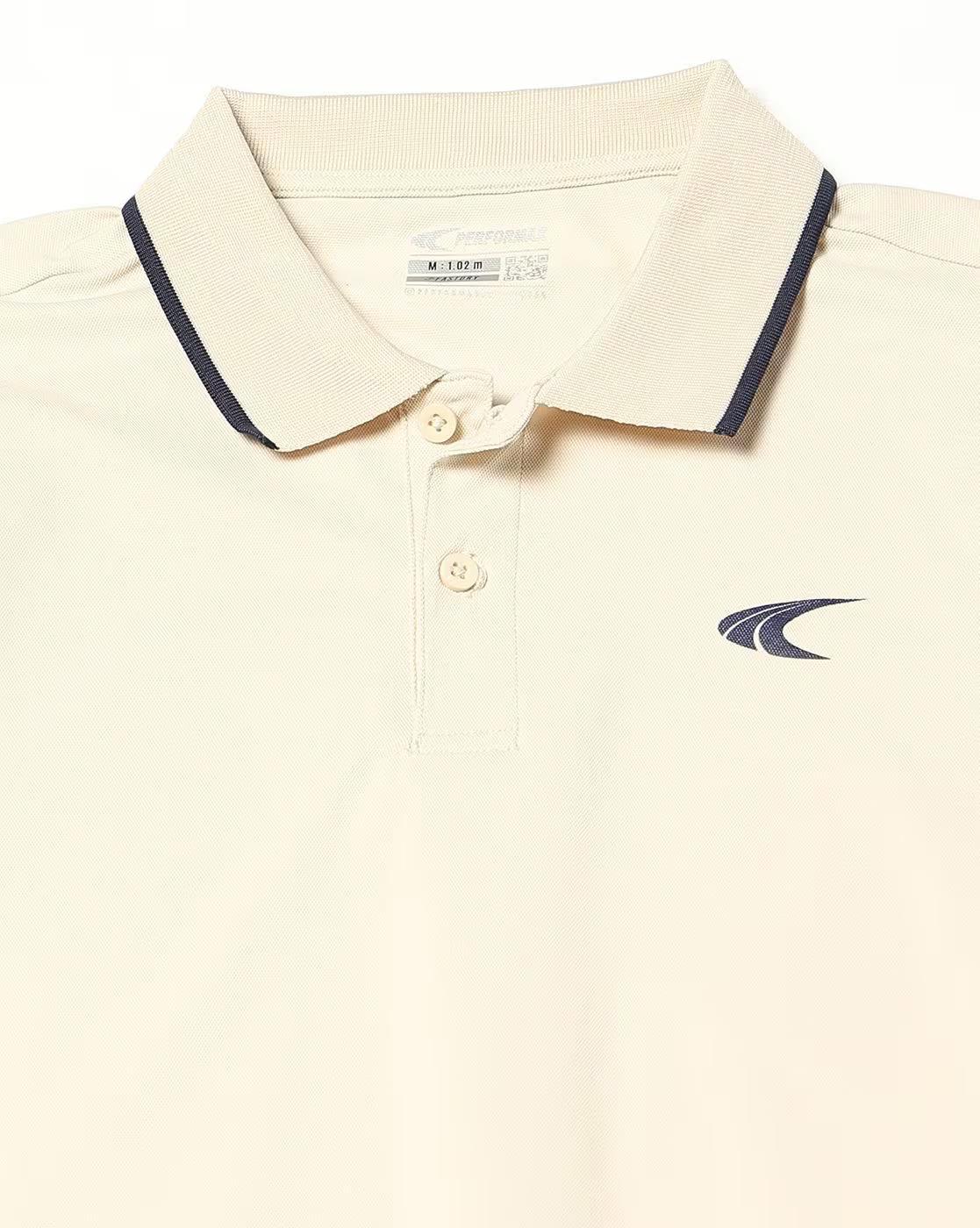 POLO, BEIGE, L
