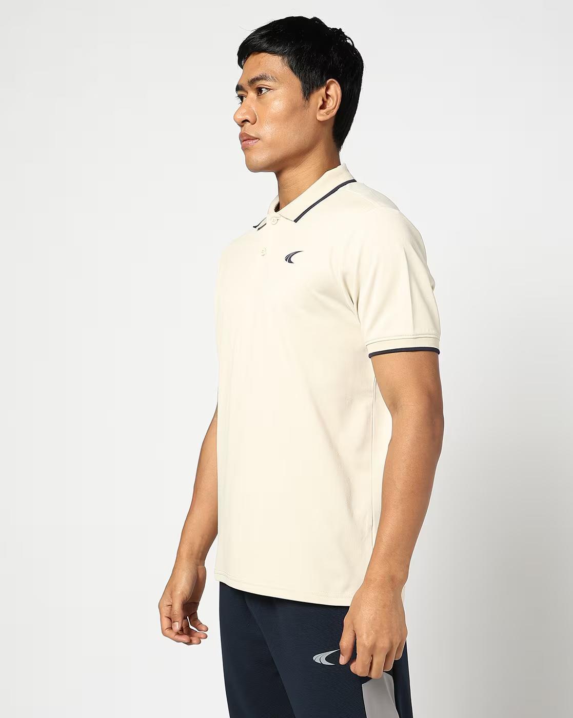 POLO, BEIGE, L