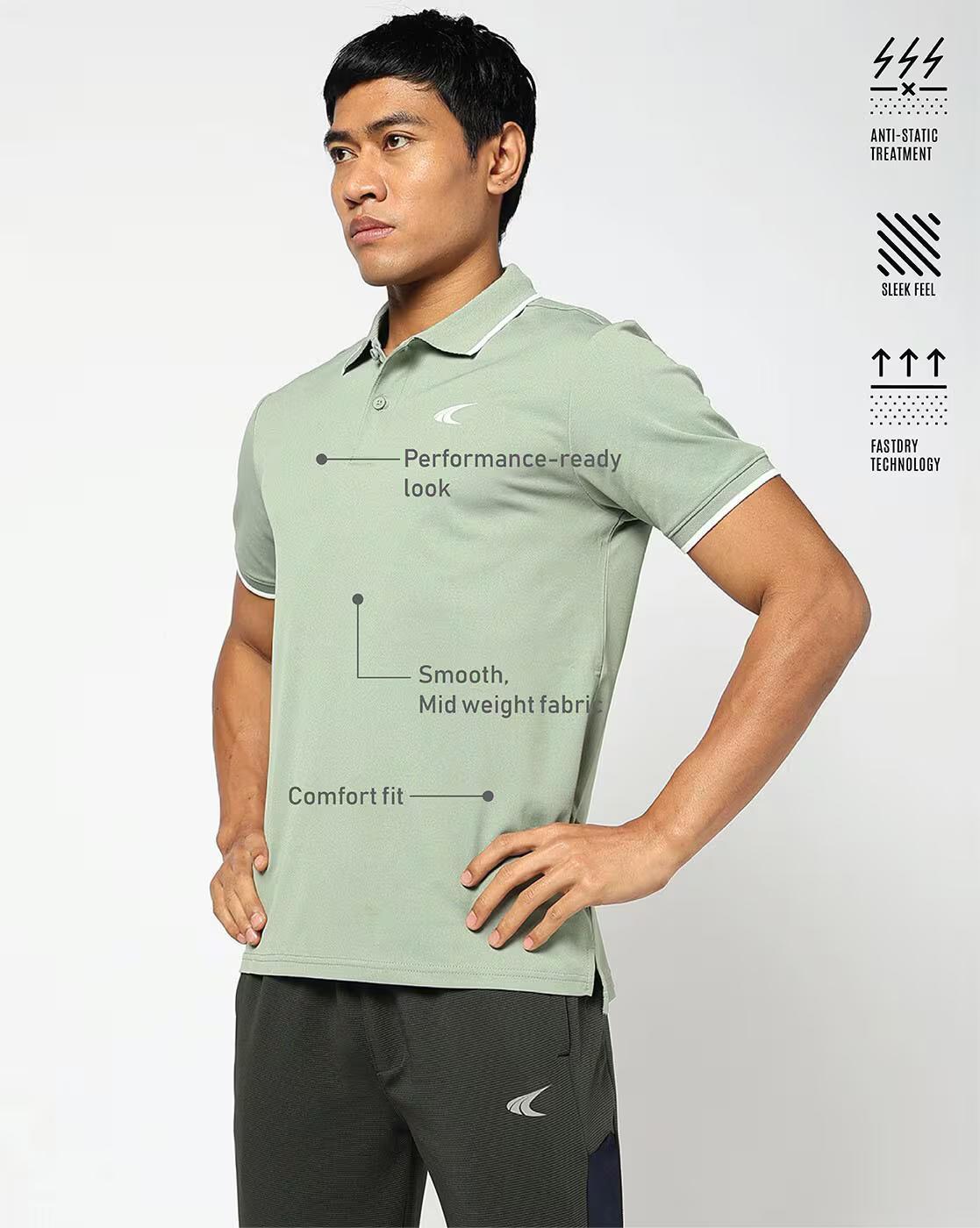 POLO, TINT GREEN, L