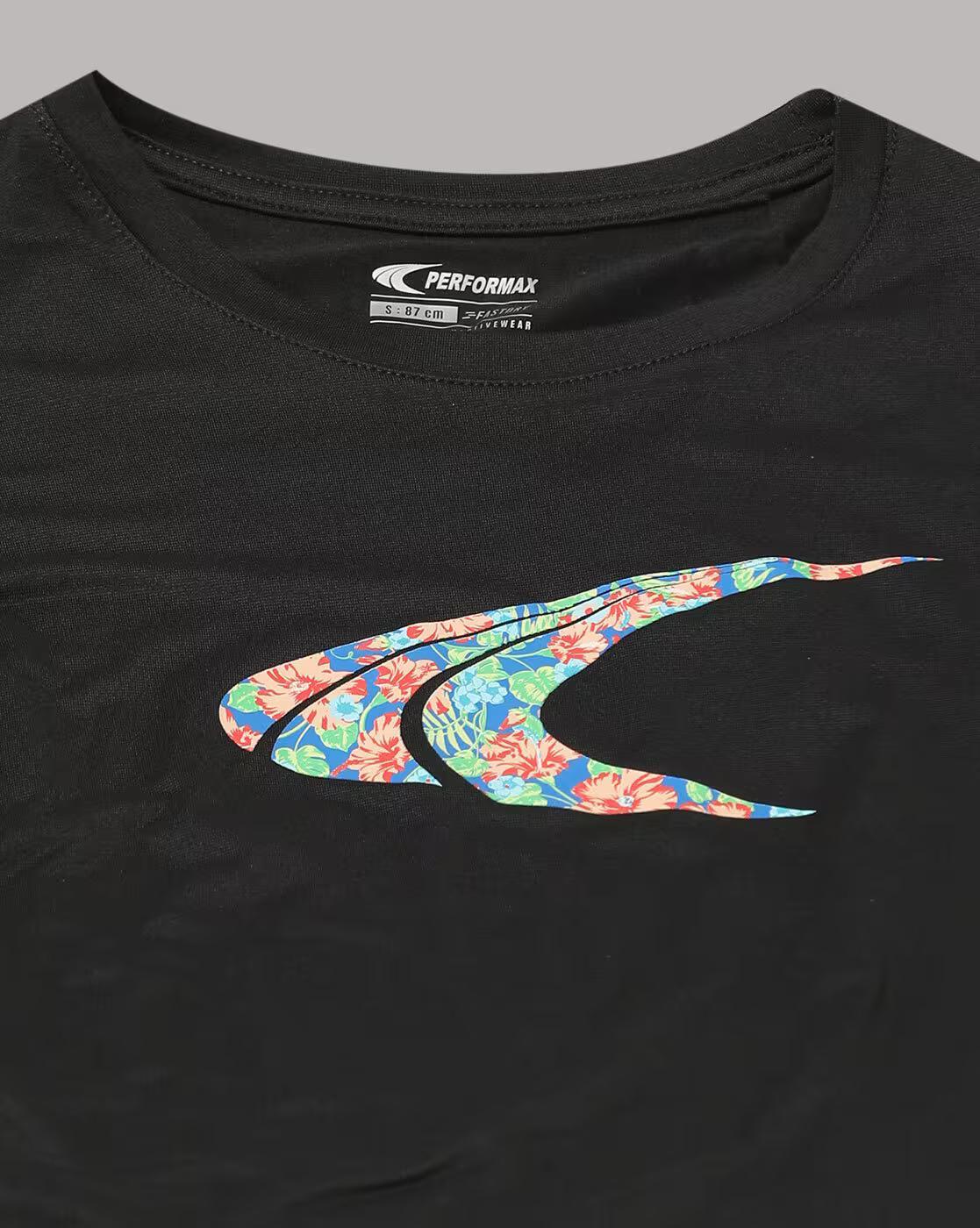 Logo Print Boxy Fit T-Shirt