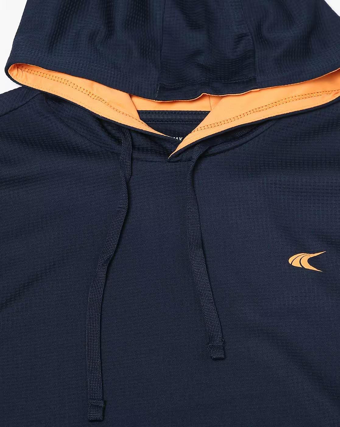 Men Regular Fit Hooded T-Shirt