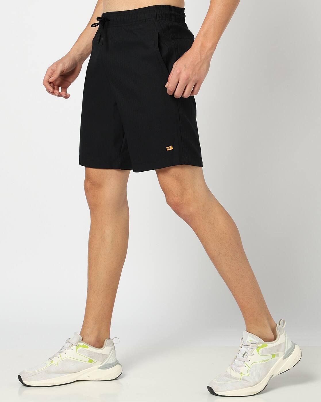 Men Striped Relaxed Fit City Shorts