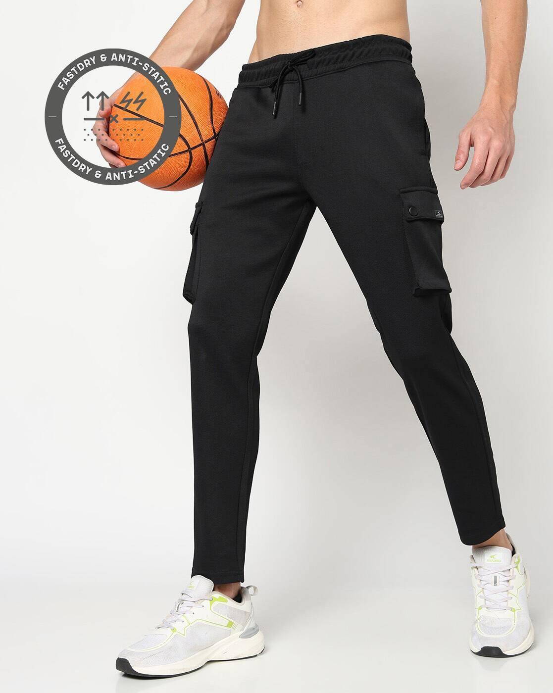 Men Mid-Rise Regular Fit Straight Track Pants