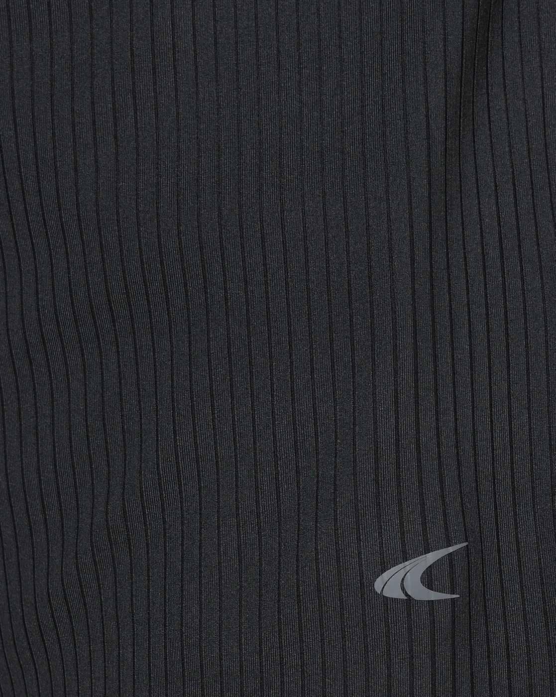Women Ribbed Yoga Boat-Neck Boxy Fit Top