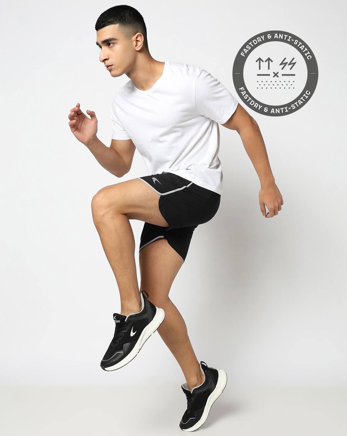 Men Airlight Race Day Running Shorts with Contrast Piping