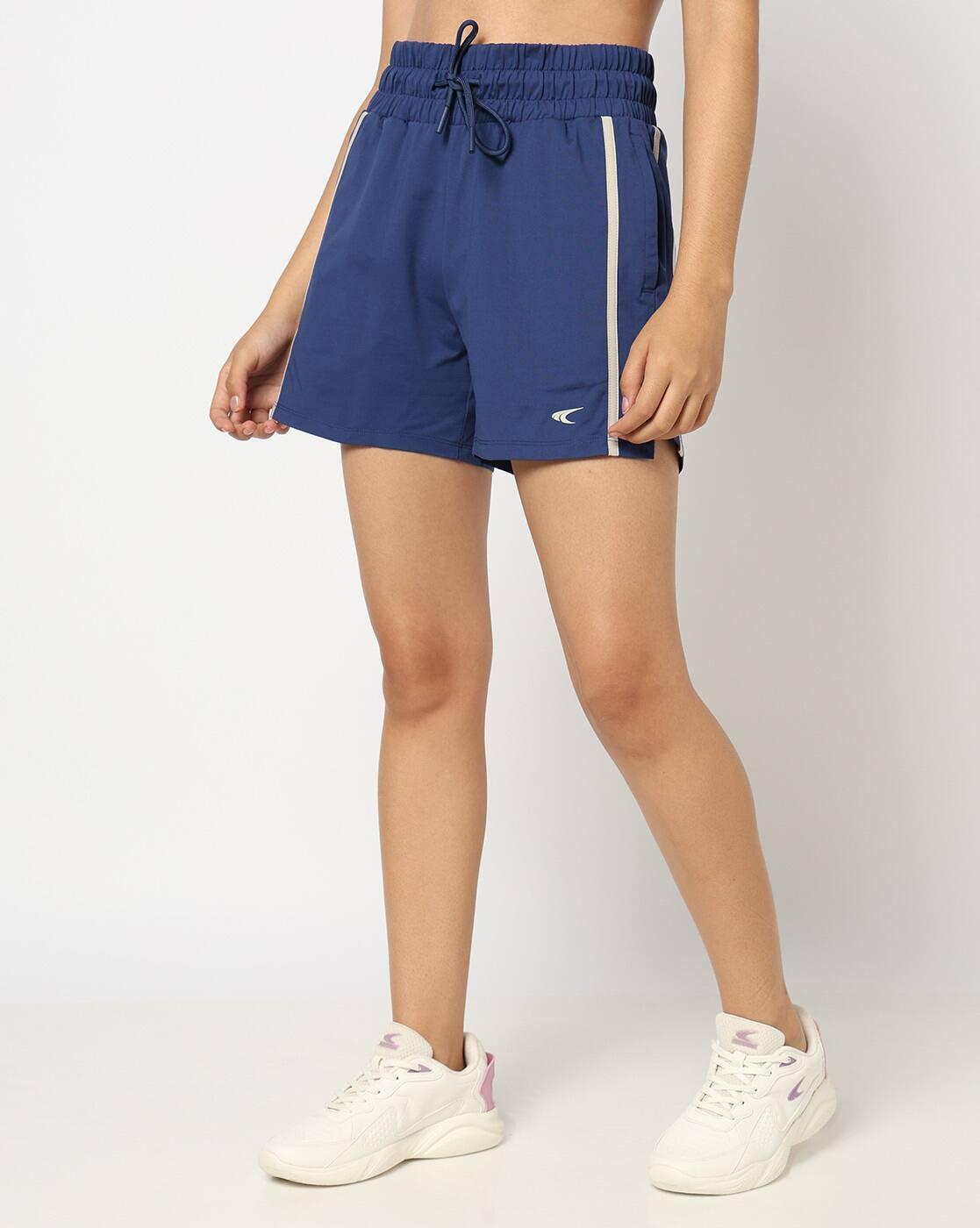 Women Brand Print Shorts