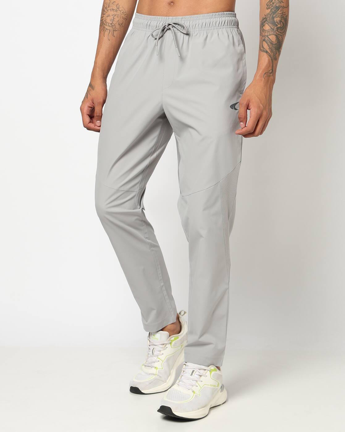 Men Training Cut & Sew Straight Track Pants
