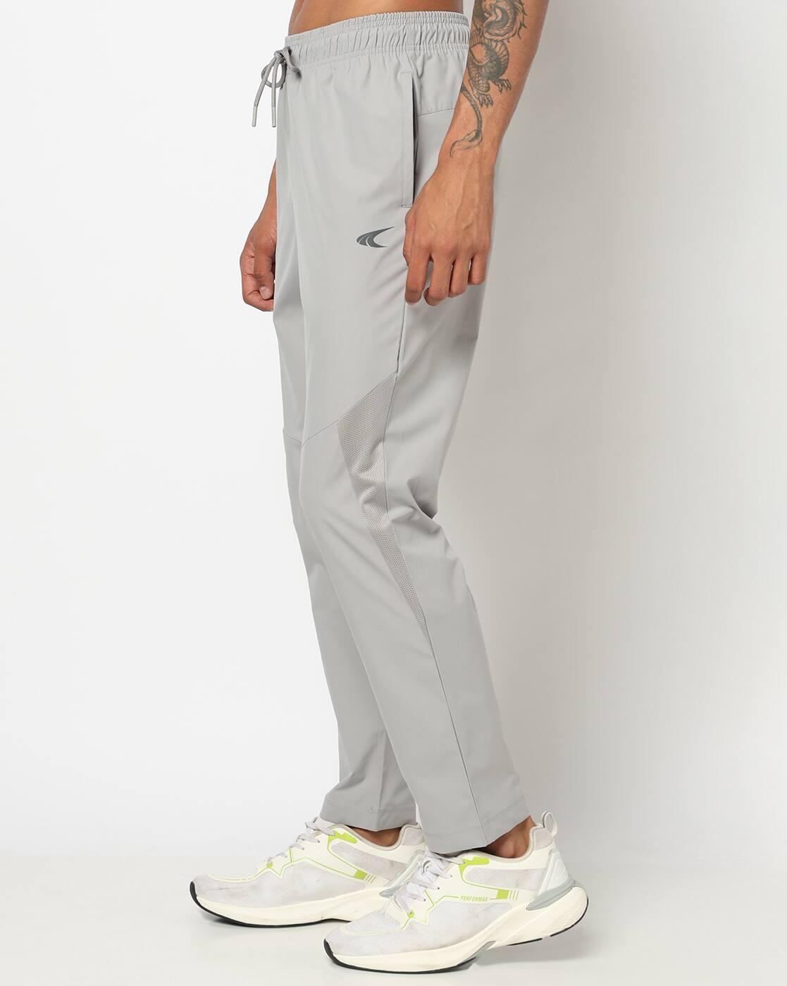 Men Training Cut & Sew Straight Track Pants