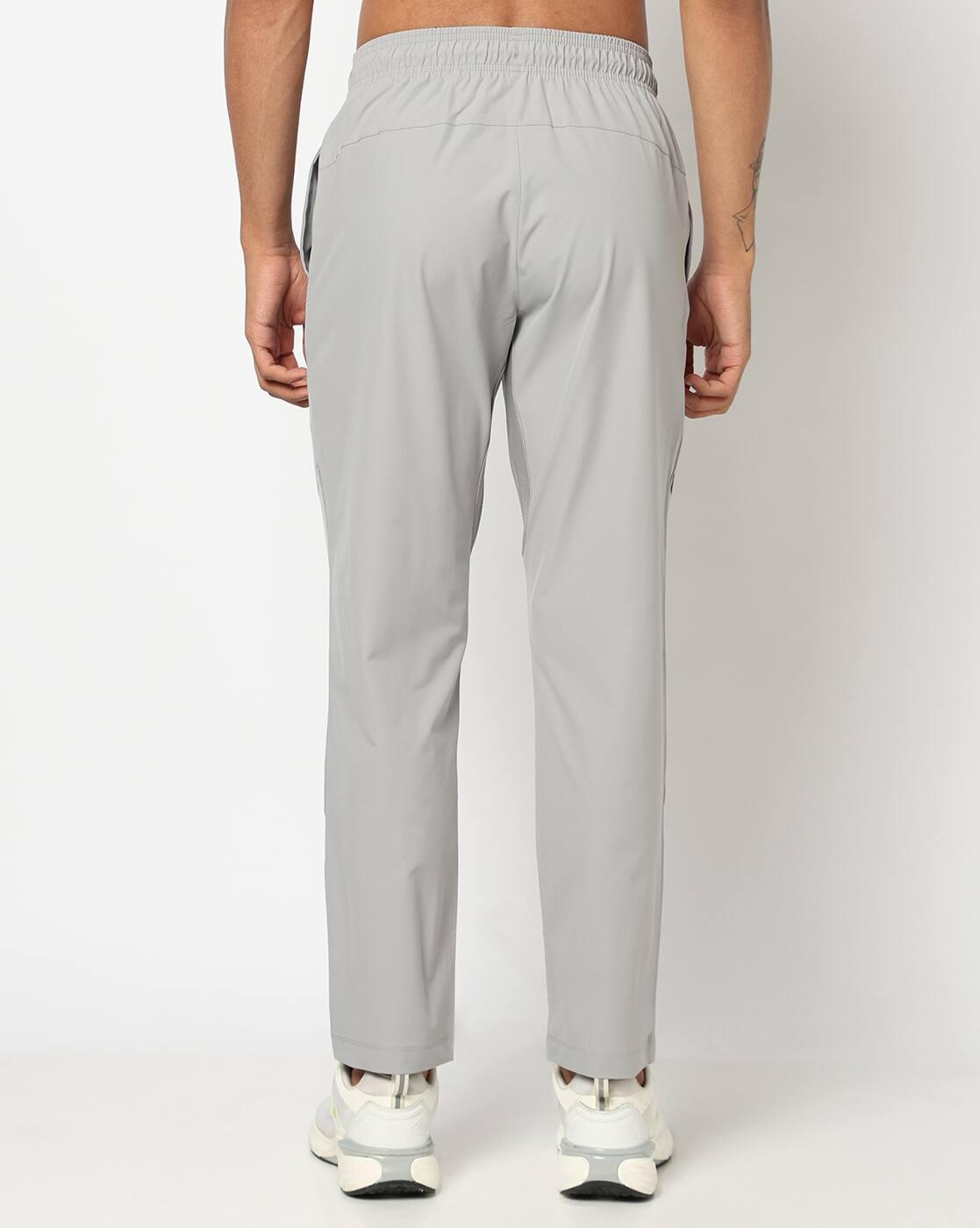 Men Training Cut & Sew Straight Track Pants