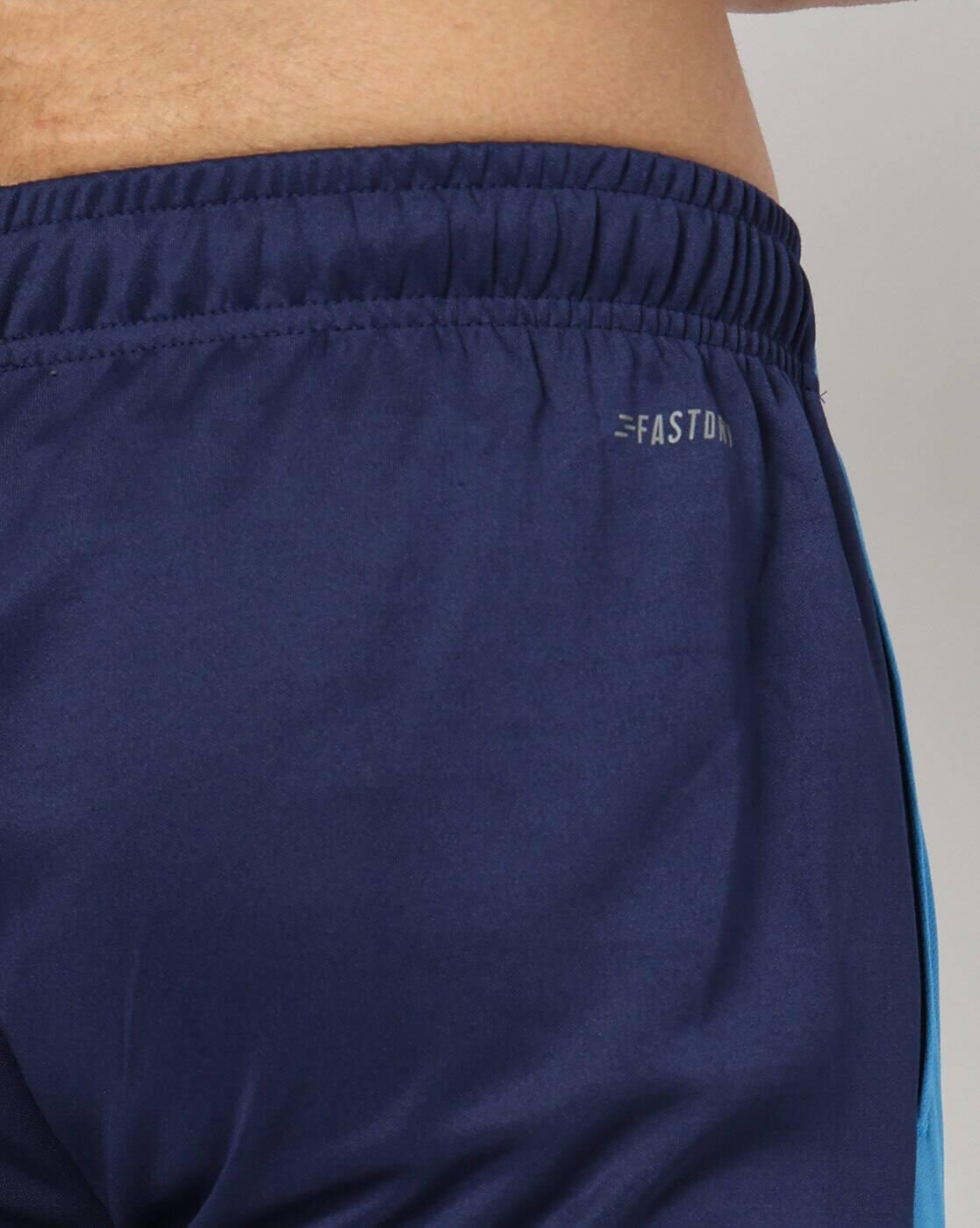 Men Straight Track Pants with Contrast Taping