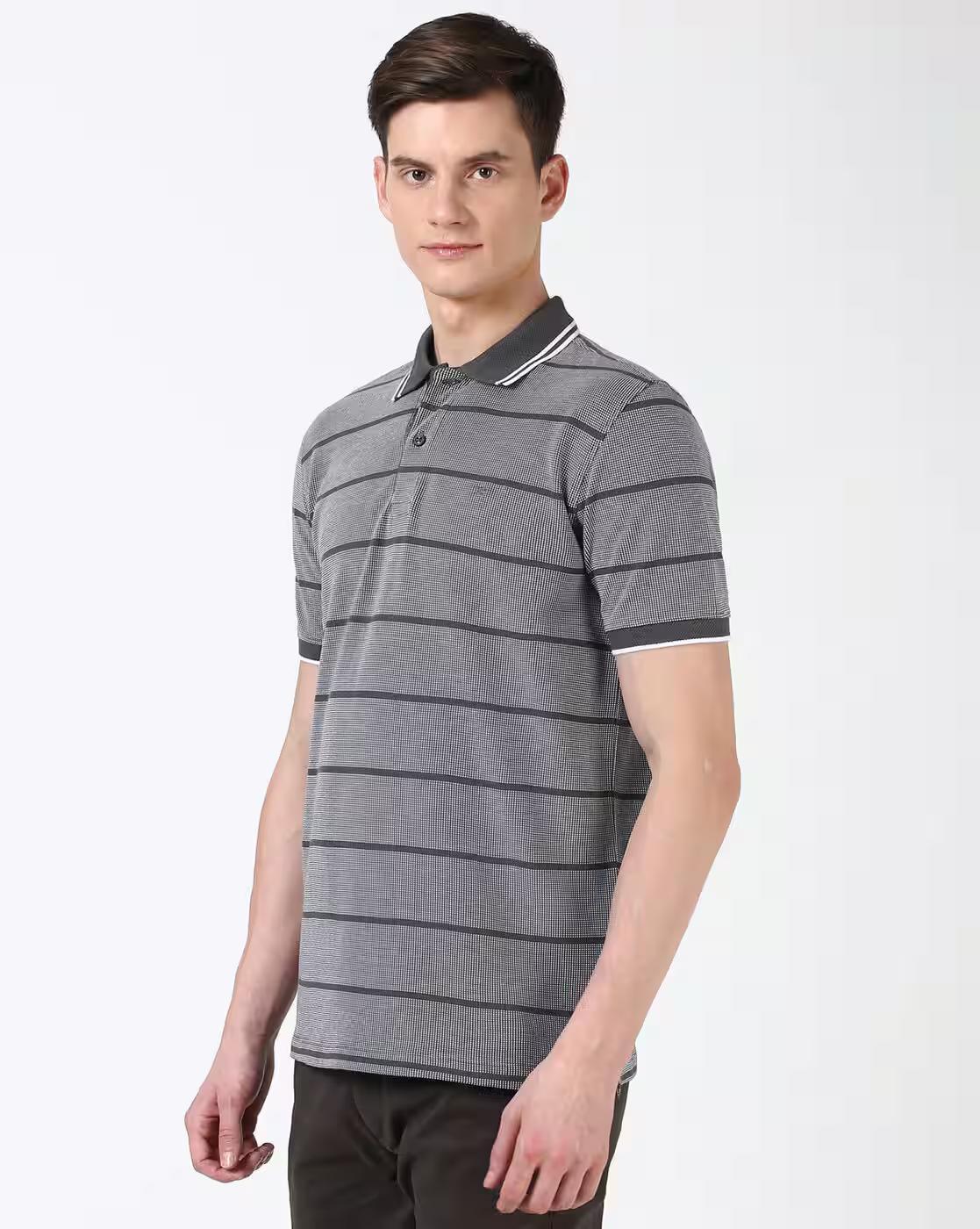 PE CASUAL T SHIRT  PEKPWRGFP35, GREEN, M