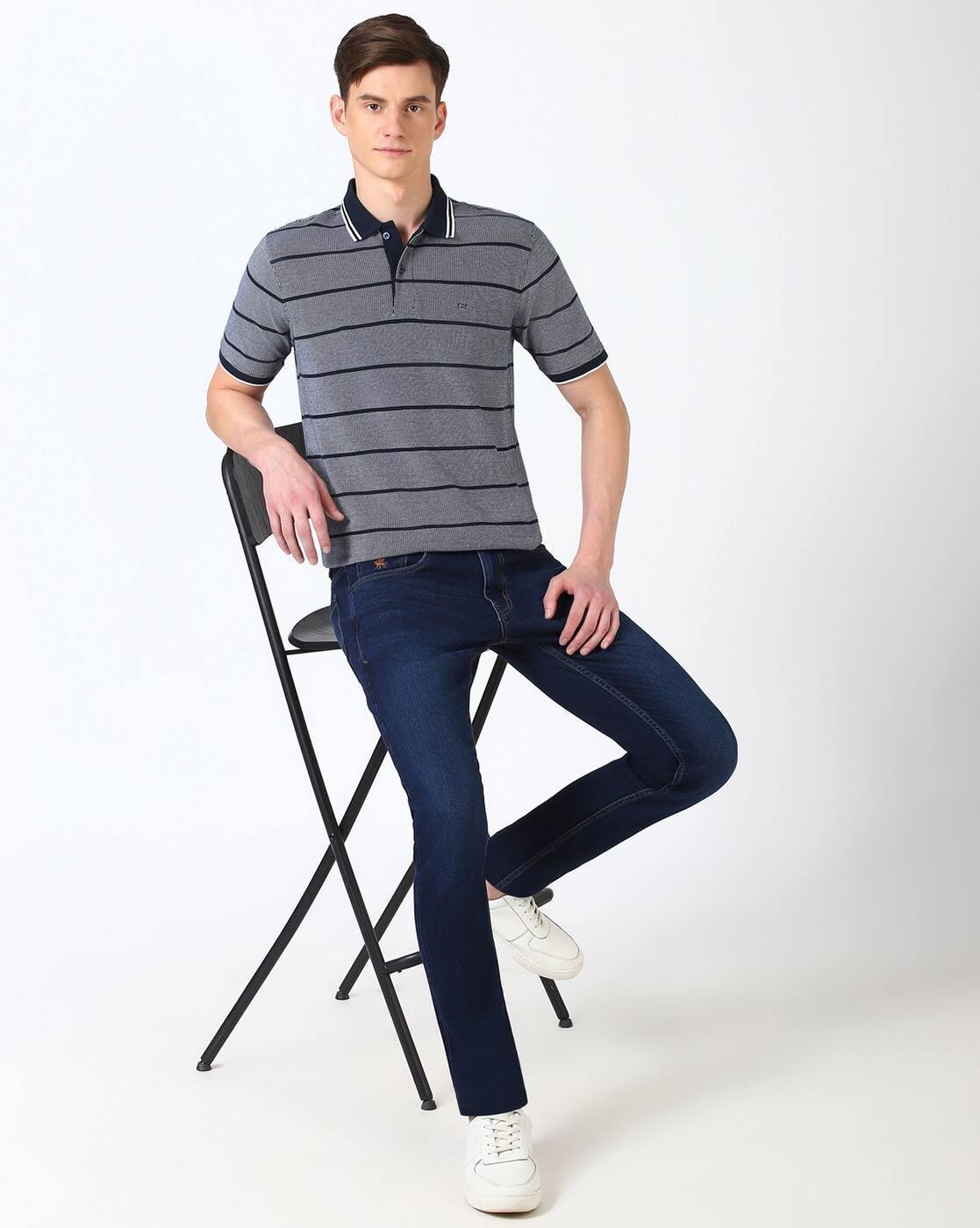 PETER ENGLAND CASUALS,MENS CASUAL,NAVY