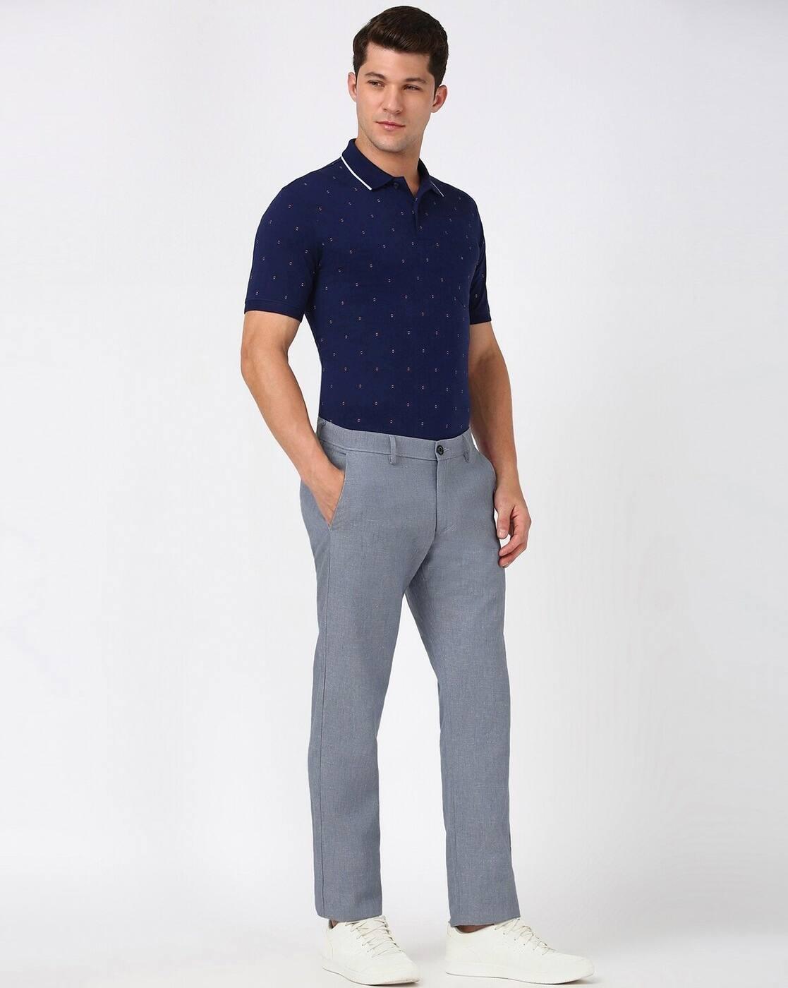 PE CASUAL TSHIRT  PEKWORGP17566, NAVY, L