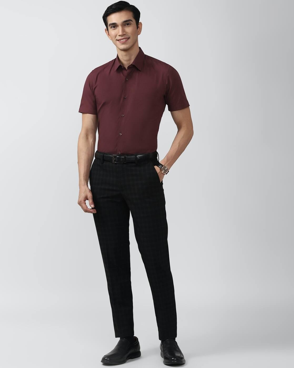 MENS WEAR, PETER ENGLAND, MAROON