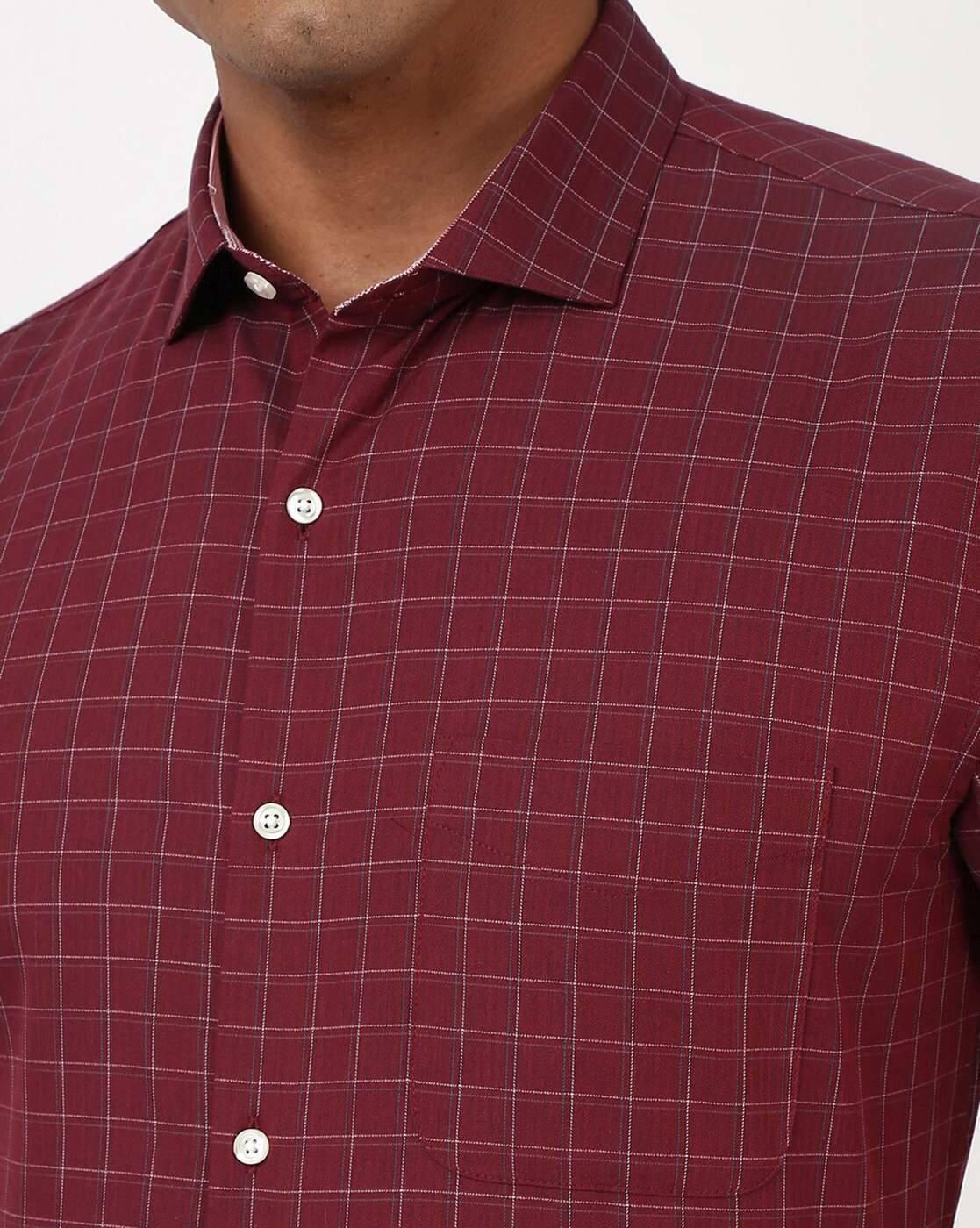 PE FORMAL WEAR TOPS SHIRTS, RED, 44