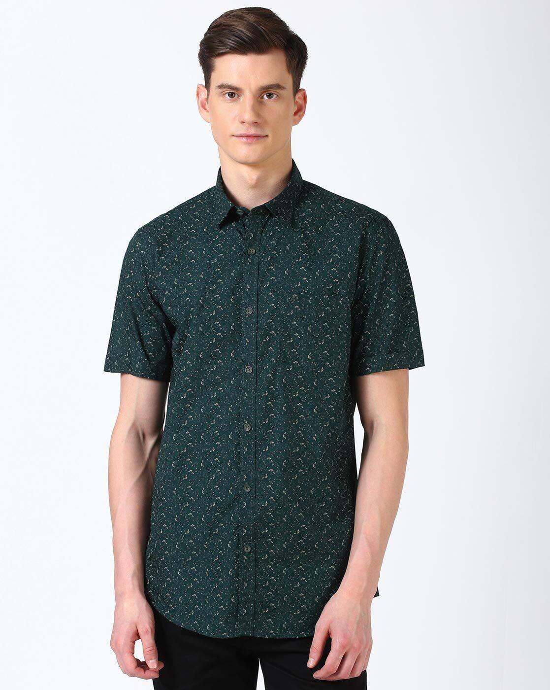 PE MF WEAR TOPS SHIRTS, DARK GREEN, 40