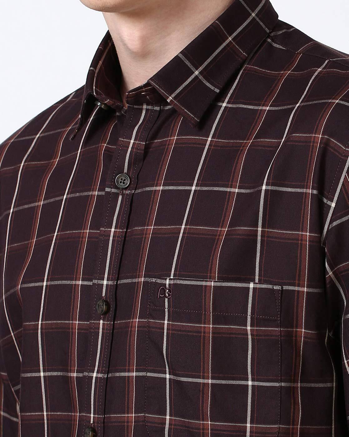 PE FORMAL WEAR TOPS SHIRTS, BROWN, 40