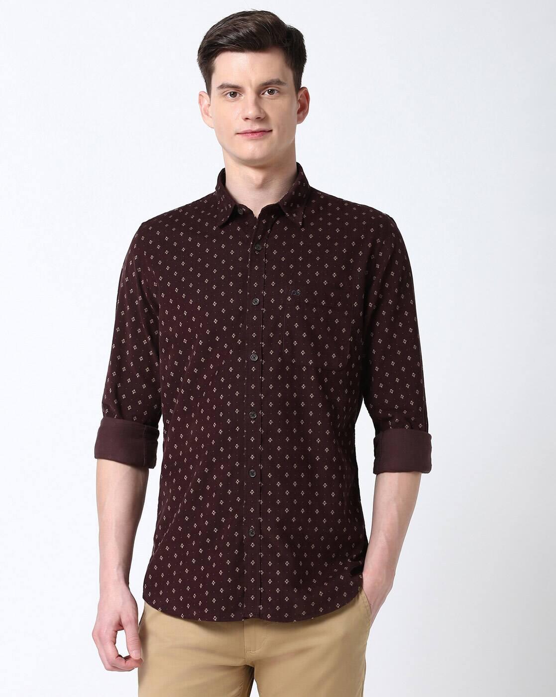 MENS WEAR, PETER ENGLAND, CHOCOLATEBROWN