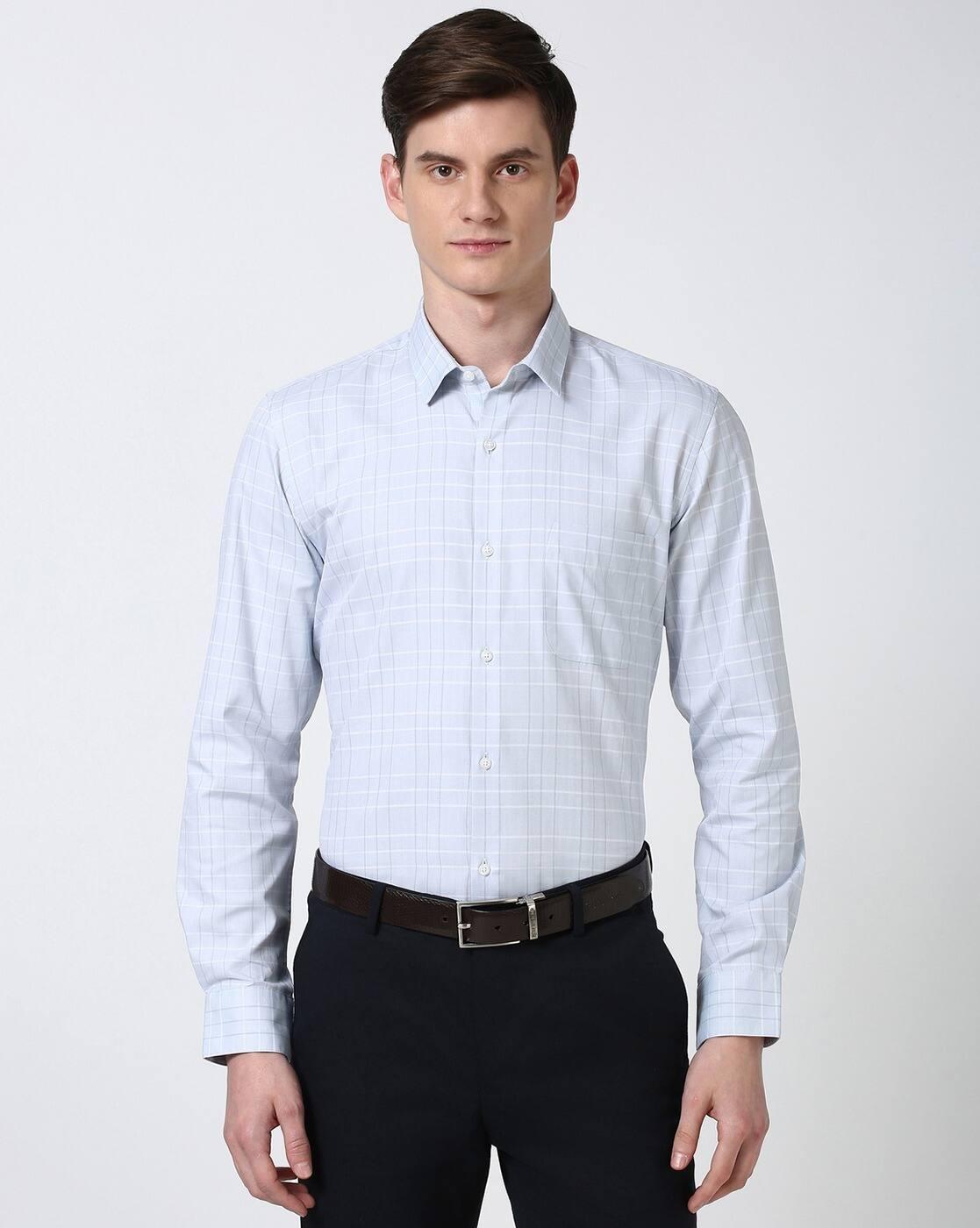 PE FORMAL WEAR TOPS SHIRTS, LT. GREY, 44