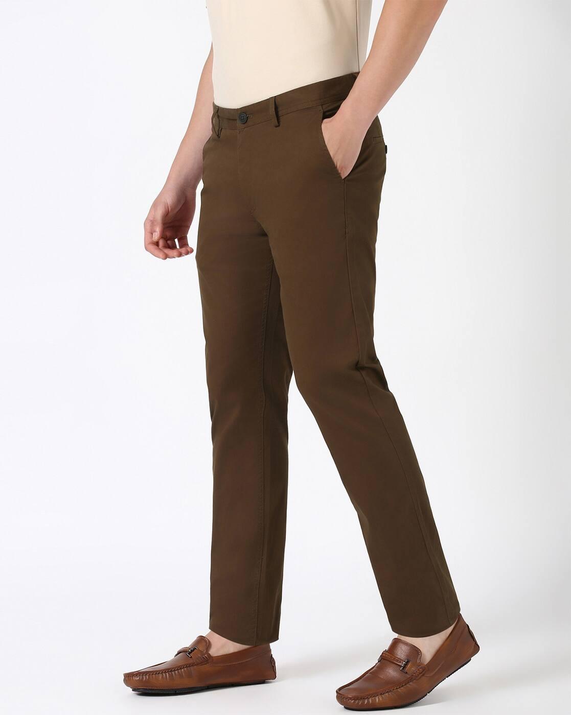 PE-MF-SS25 BOTTOMS TROUSERS, BROWN, 34