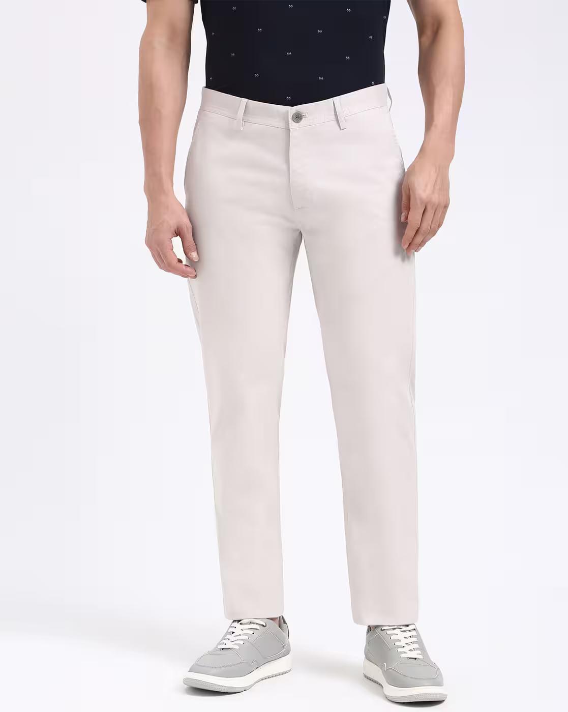 PE-MF-SS25 BOTTOMS TROUSERS, WHITE, 34