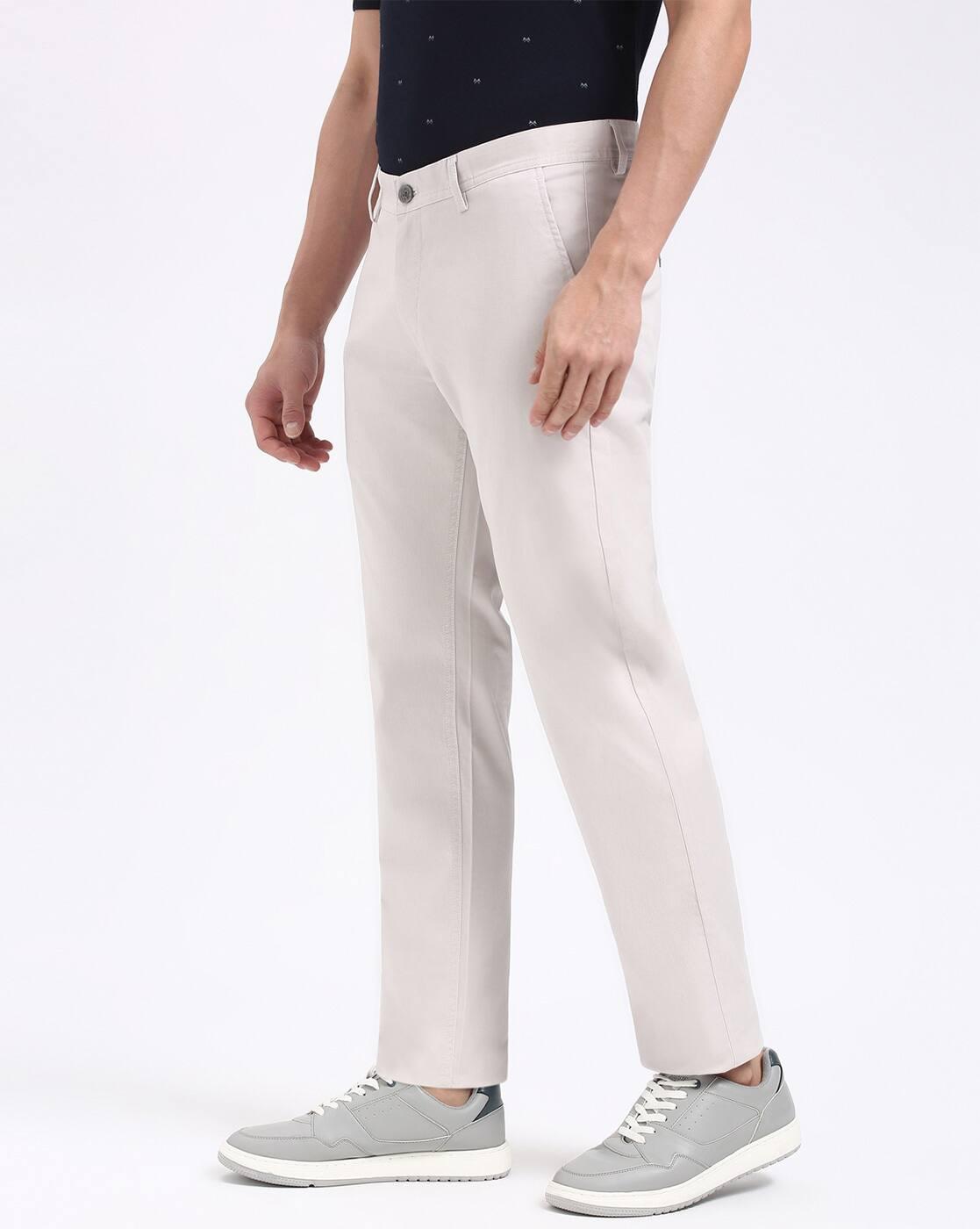 PE-MF-SS25 BOTTOMS TROUSERS, WHITE, 34