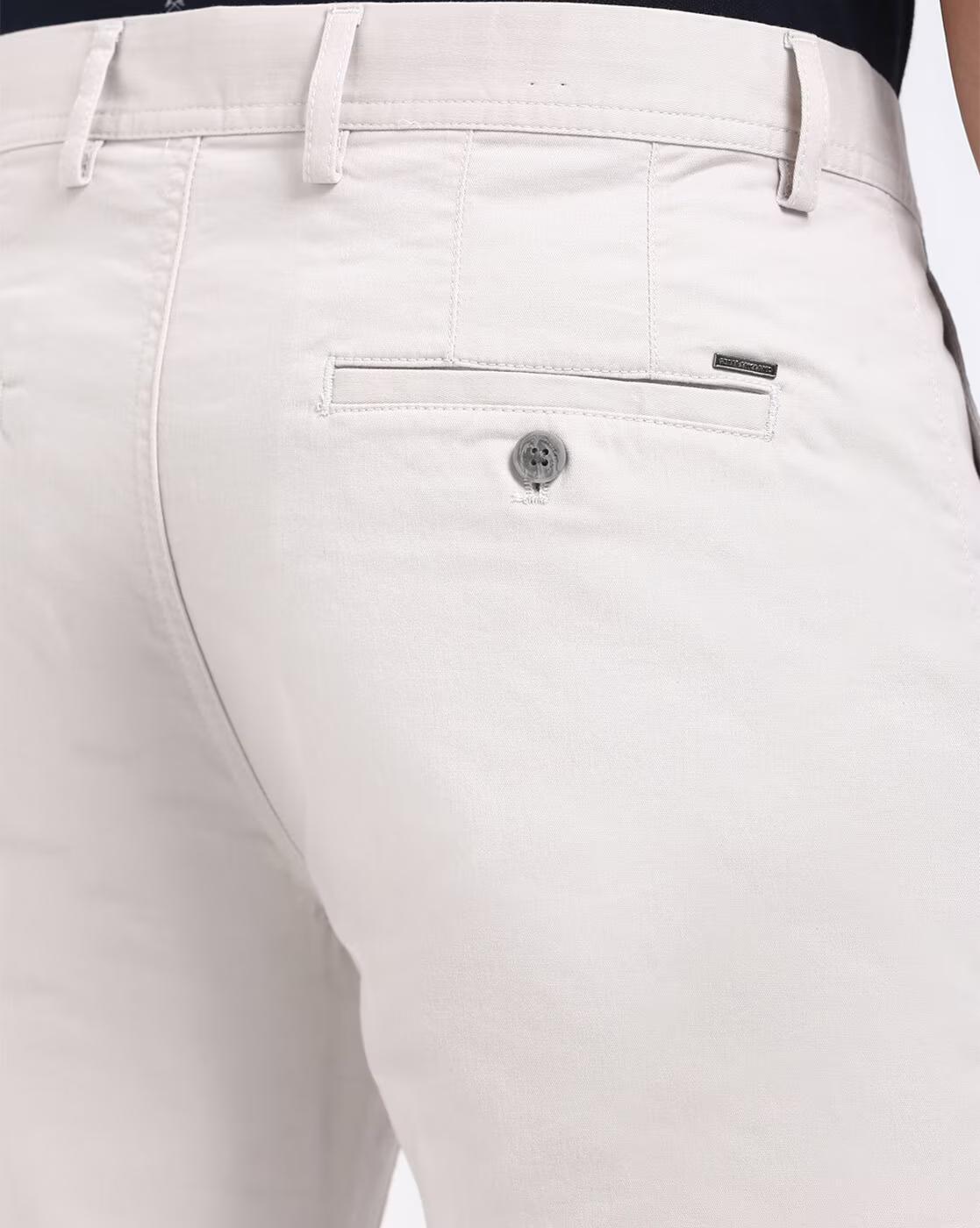 PE-MF-SS25 BOTTOMS TROUSERS, WHITE, 34