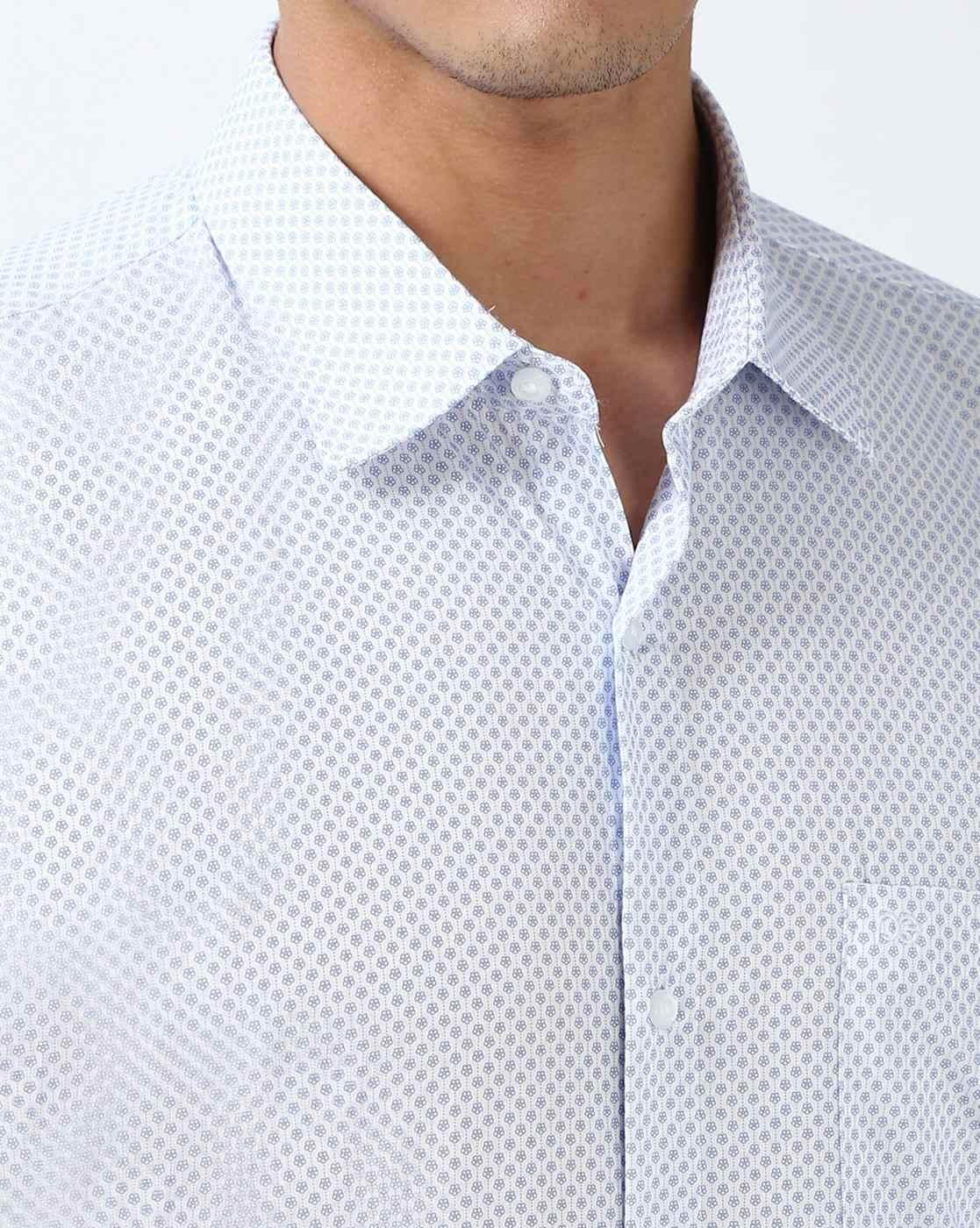 PE FORMAL SHIRT  PESHWNUBB662, WHITE, 40
