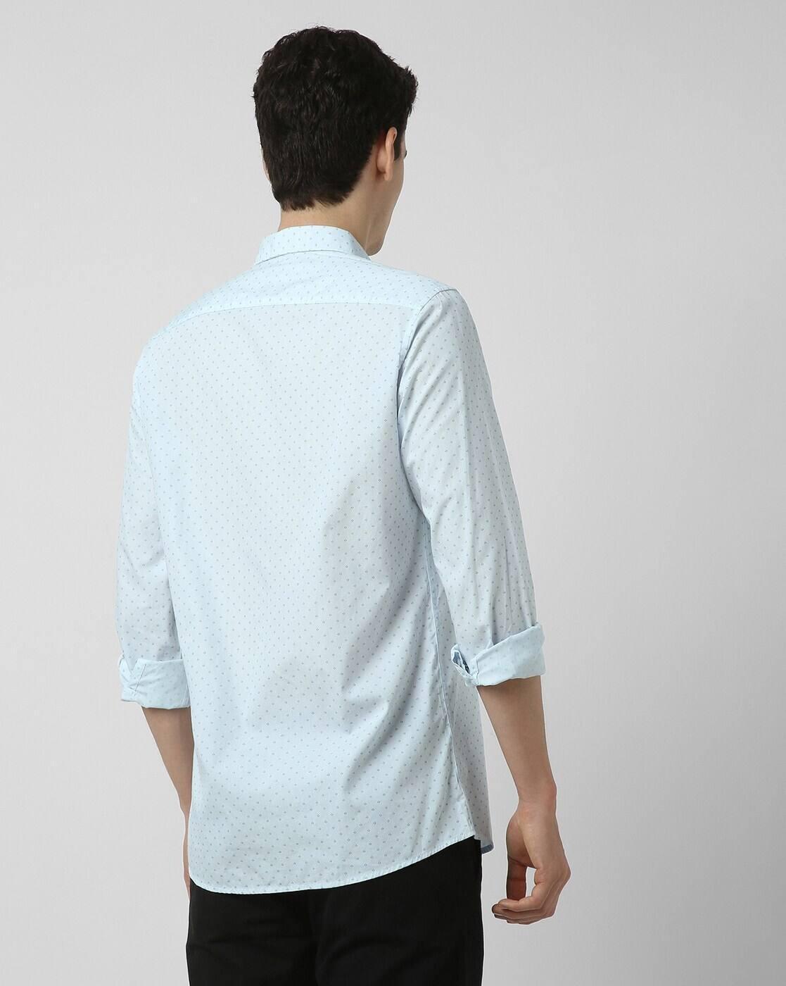 PE Casual SHIRT  PCSFSS, MEDIUM BLUE, 39