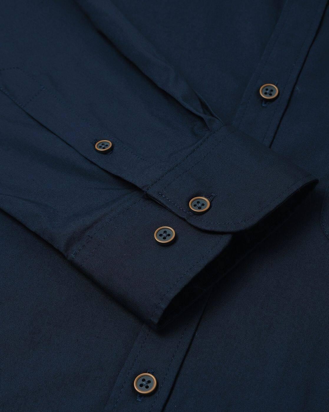 PETER ENGLD SHIRTS, NAVY, 40