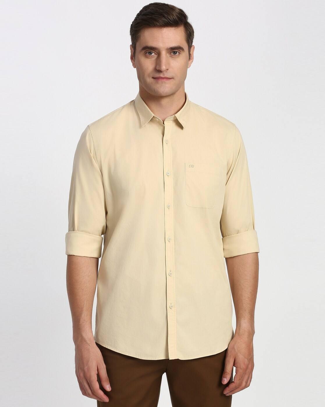 PETER ENGLD SHIRTS, LT. KHAKI, 39