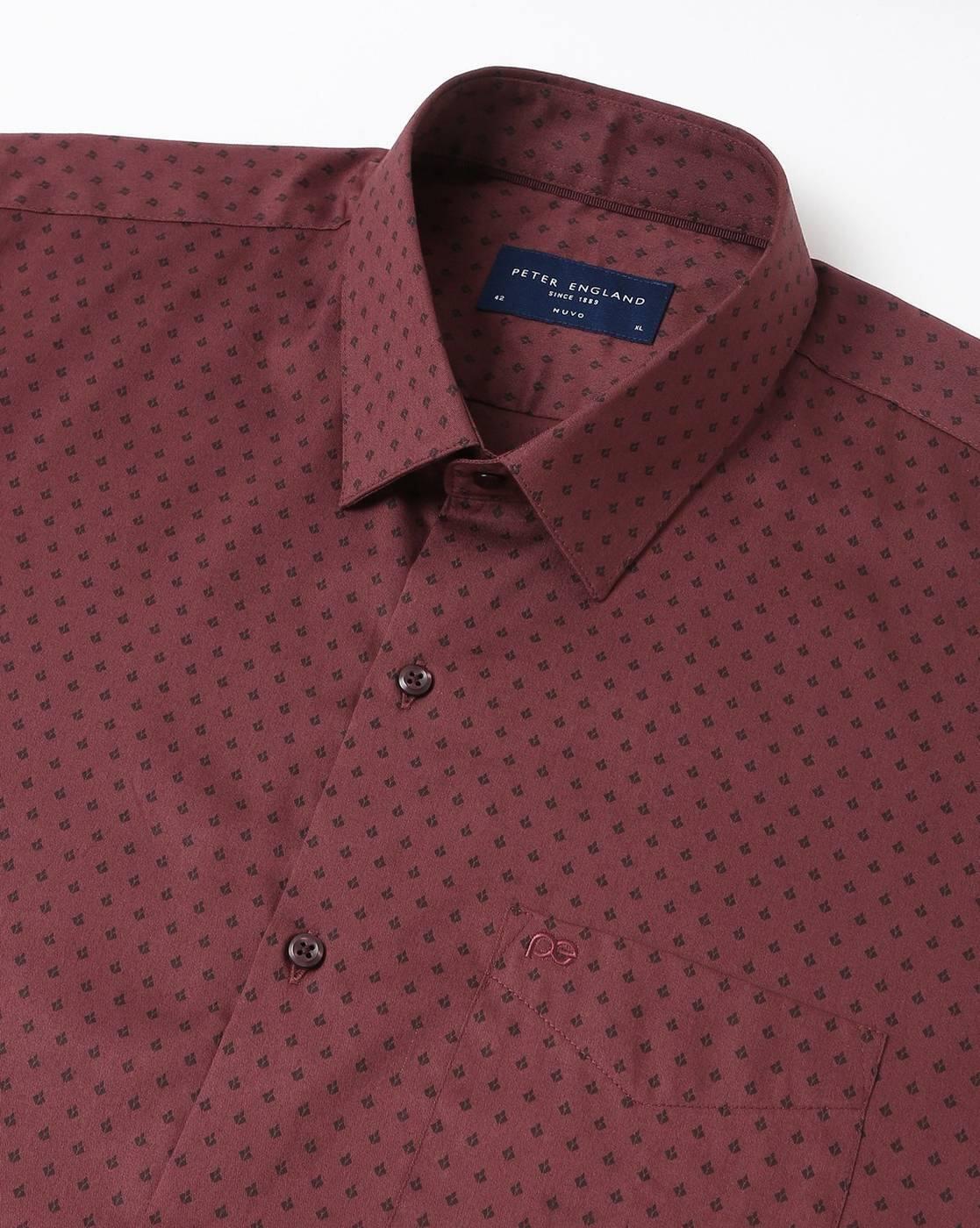 PE-MF-AW25-TOPS SHIRTS, MAROON, 39