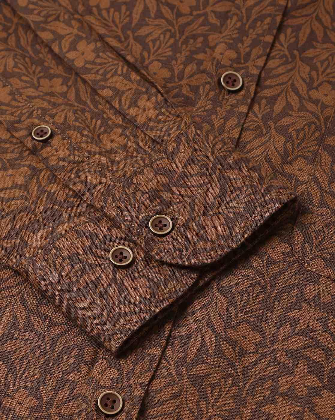 PE-AW25-MF- TOPS SHIRTS, BROWN, 40