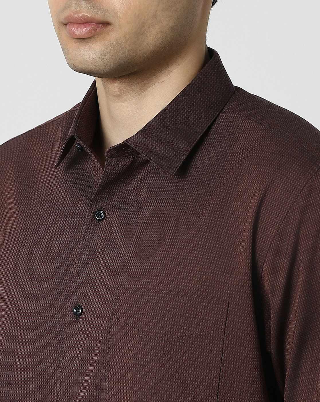 PE-AW25-MF- TOPS SHIRTS, BROWN, 40
