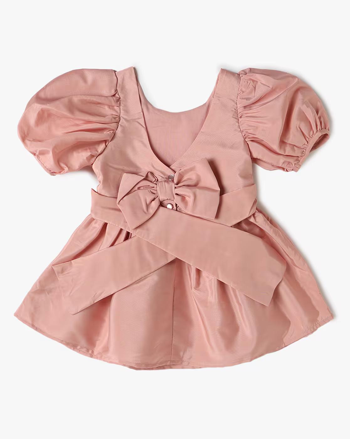 SOLID DRESS, PINK