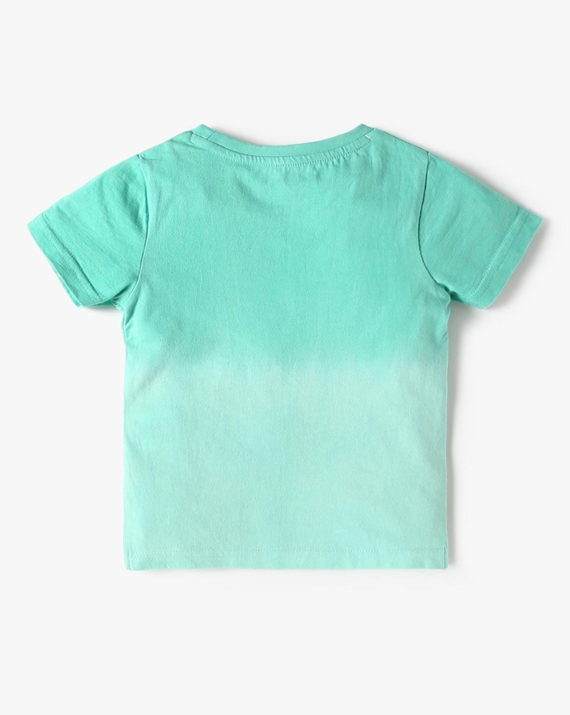 OMBRE TSHIRT WITH CHEST PR, MULTI, 6-12M