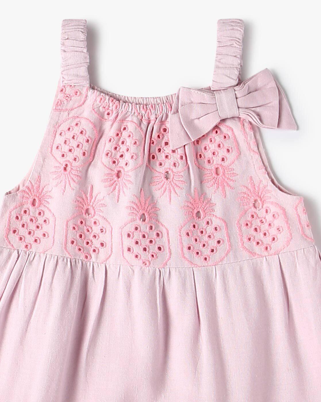 SCHIFLI DRESS, PINK, 12-18M